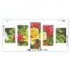 5pcs/set Flowers - Full Round Diamond Painting(95*45cm)
