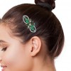 3pcs Girls DIY Diamond Hair Clip Butterfly Hollow Hairpin Elegant Barrettes