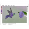 Bird Flower  - Partial Round Diamond Painting