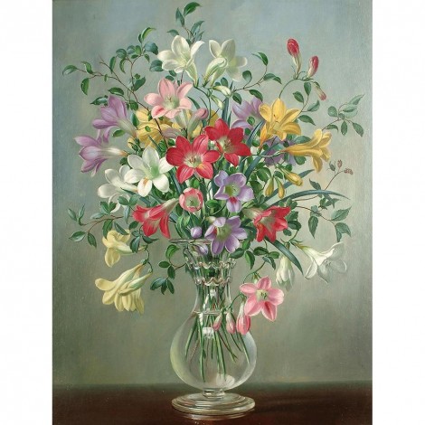 Flowers - Full Round Diamond Painting