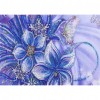 Blue Flower - Crystal Rhinestone Diamond Painting