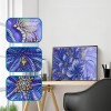 Blue Flower - Crystal Rhinestone Diamond Painting