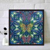 Butterfly Flower- Partial Round Diamond Painting