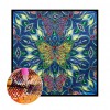 Butterfly Flower- Partial Round Diamond Painting