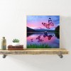 Butterfly Lake  - Full Round Diamond Painting