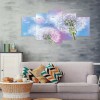5pcs/set Dandelion - Full Round Diamond Painting(95*45cm)