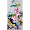 Lotus - Partial Round Diamond Painting(32*57cm)