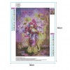 Flowers Vase - Full Round Diamond Painting