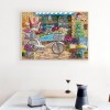 Bike Flower - Full Round Diamond Painting