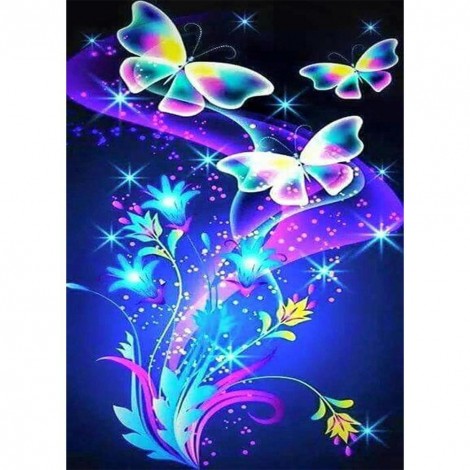 Butterfly - Full Round Diamond Painting