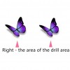 Purple Butterfly - Partial Round Diamond Painting