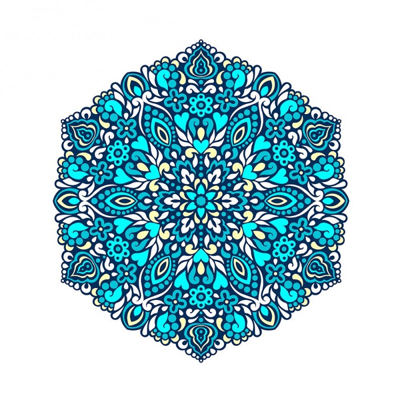 Mandala Datura Tree-...