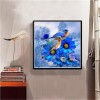 Birds - Partial Round Diamond Painting(30*30cm)