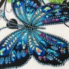 Butterfly Flower - Crystal Rhinestone Diamond Painting
