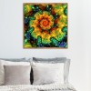 Abstract Flowers - Full Round Diamond Painting(30*30cm)