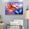 Butterfly-Full Round Diamond Painting