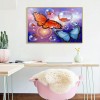 Butterfly-Full Round Diamond Painting