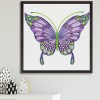 Butterfly - Crystal Rhinestone Diamond Painting