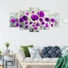 5pcs/set Flower -Full Round Diamond Painting (95*45cm)