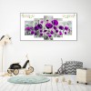 5pcs/set Flower -Full Round Diamond Painting (95*45cm)