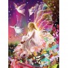 Butterfly Fairy Girl - Partial Round Diamond Painting