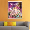 Butterfly Fairy Girl - Partial Round Diamond Painting