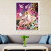 Butterfly Fairy Girl - Partial Round Diamond Painting