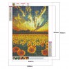 Sunflower-  Full Round Diamond Painting