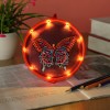 DIY Diamond Painting LED Hanging Light Ornaments Lamp (Butterfly)