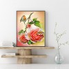 Insect and Flower - Full Round Diamond Painting