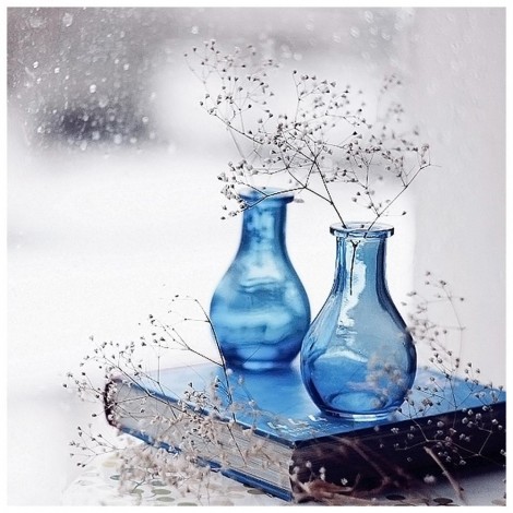 Vase - Full Round Diamond Painting