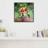 Birds Flowers - Full Round Diamond Painting