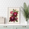 Red Rose- Full Round Diamond Painting