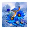 2 Birds in Flowers - Full Square Diamond Painting