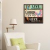 Letter Butterfly - Full Round Diamond Painting(30*30cm)