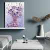 Flowers Vase- Crystal Rhinestone Diamond Painting