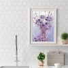 Flowers Vase- Crystal Rhinestone Diamond Painting