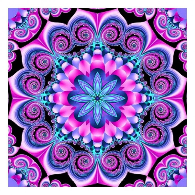 Geometric Flower - F...