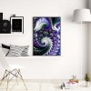 Abstract Flower - Full Round Diamond Painting