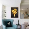 Golden Rose-Full Round Diamond Painting