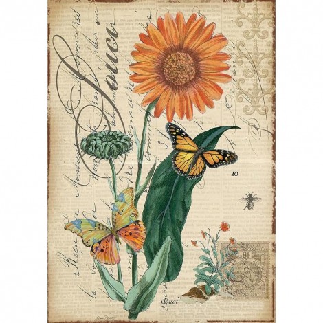 Flower - Full Round Diamond Painting