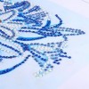 Blue Flowers - Crystal Rhinestone Diamond Painting