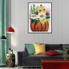 Pumpkin - Full Round Diamond Painting