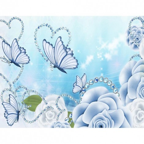 Butterfly - Full Square Diamond Painting(40x50cm)