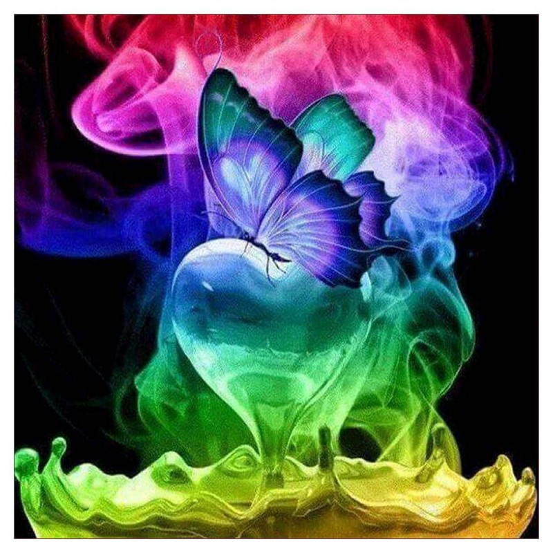 Colorful Butterfly -...