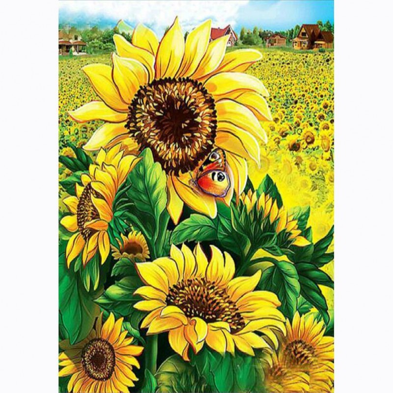 Sunflowers - Full Sq...