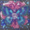 Butterfly -Partial Round Diamond Painting