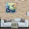 Flowers Bird - Full Round Diamond Painting