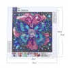Butterfly -Partial Round Diamond Painting
