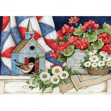 Flower - Full Round Diamond Painting